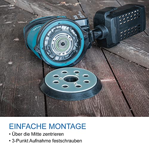 Platorello Morbido per Makita - 8-Fori Disco