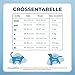 Voyager Step-In Air Hundegeschirr by Best Pet Supplies - All Weather Mesh Step in Vest Harness für kleine und mittlere Hunde, Königsblau, size L - Brust 45-52 cm