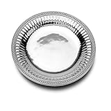 Wilton Armetale Flutes and Pearls Medium Round Serving Tray, 13.5-Inch