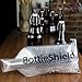 Liquid Spectrum Reusable Bottle Shield Wine Protector Travel Bag (6-Pack) - Unbreakable Shipping Sleeve, Leak Proof & Double Layer Bubble Protection | Travel Bags for Suitcase Luggage, Clear