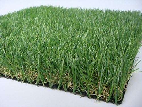 PREMIUM PRO TURF- 4' X 5' Dual Color Grass MAT Synthetic Grass for Landscaping, Playground Areas, Poolside, pet Areas, Sports Fields, patios, Decks, Door mats, etc.
