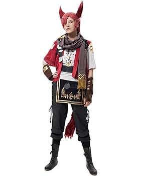 FF14 コスプレ グラハティア 衣装 FF14 グ・ラハ・ティア コスプレ衣装 『ファイナルファンタジー