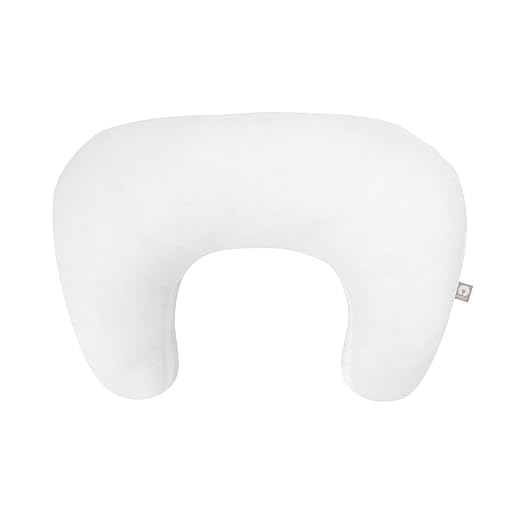 Boppy Nursing Pillow Bare Naked Original Support, Boppy Pillow Only, Nursing Pillow Cover Sold Separately, Ergonomic Nursing Essentials for Breastfeeding and Bottle Feeding, with Firm Fiber Fill