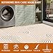 ROYHOME Modern Rug 2x6 Runners for Hallways, Abstract Kitchen Runner Rugs Non Slip Bath Runners, Rainbow Washable Runner Rug for Bedroom, Soft Long Rugs for Entryway Bathroom Laundry Dorm, Orange