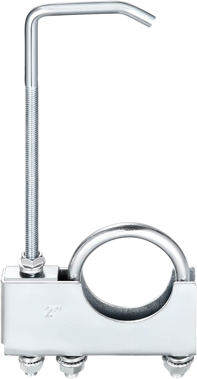 2" Universal Exhaust Clamp With Hanger For Car And Truck Exhaust Pipe Hanger