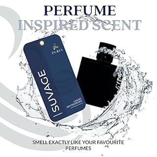 3PCS Savage Disposable Card Car Air Fresheners for Men | Long Lasting Automotive Freshener | Lasts for 2 Weeks | Strong Car Perfume with Odour Eliminating Technology by Perfa