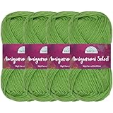 Ferri da maglia consigliati: US 1 – 3 (2,25 mm – 3,25 mm). Taglia uncinetto consigliata: US B/1 - E/4 (2.25 - 3.5)