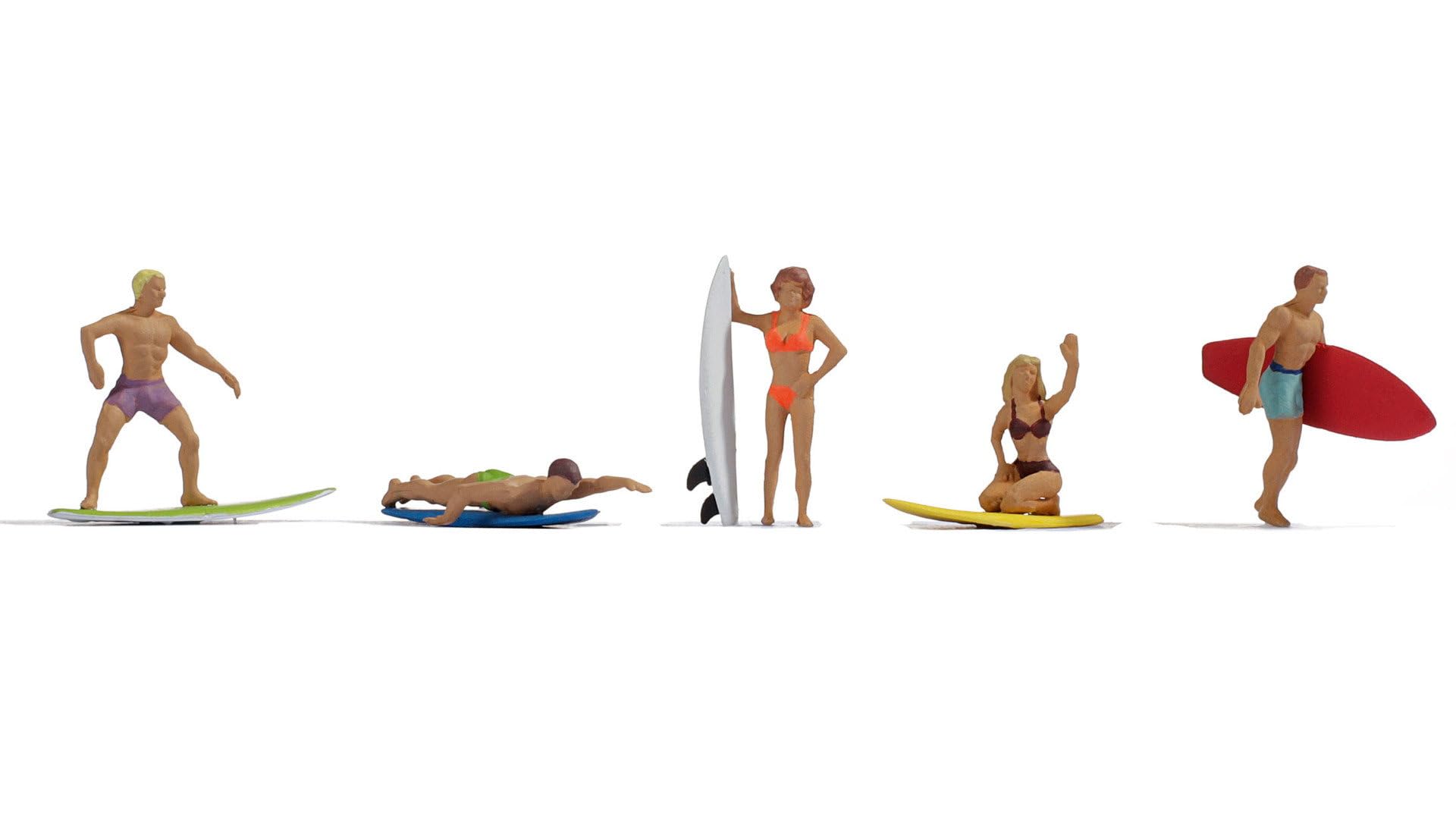 Surfers (5) Figure Set OO/HO gauge Noch 15853