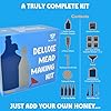 Blue Ox Brewing DELUXE Mead Making Kit with Storage Bottles, Hydrometer & Extra Yeast Nutrients - Honey Wine Making Kit - Mead Kit Complete - Mead Supplies for 1 Gallon of Mead – Mead Brewing Kit #4