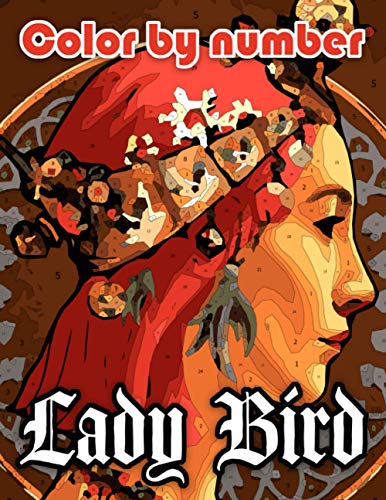 Image of lady bird color: Lady bird Coloring Book An Adult Coloring Book For Stress-Relief