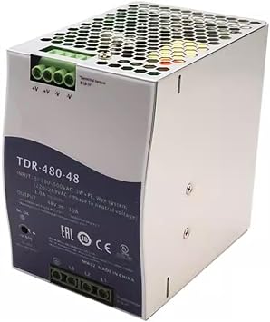 1PC TDR-480-48 480W Three Phase Industrial DIN RAIL with PFC Function 48V 10A