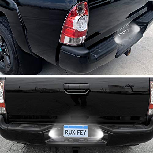 Image of LED License Plate Light Lamp Replacement Compatible with Tacoma 2005 to 2015, Tundra 2000 to 2013, 6000k White