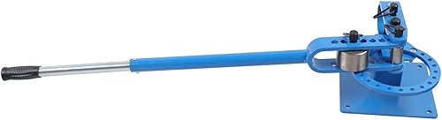 Dobladora de tubos compacta con parte superior de banco manual de 7 troqueles, dobladora compacta de metal de 1 a 3 pulgadas, dobladora de freno,