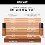 BAREPRO 24 godziny do noszenia mata do pielęgnacji skóry w płynie, mineralna SPF20, Deep 55, ciepła - 30 ml