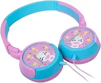 Fone de ouvido infantil Fones giratorios Oex Kids Unicornio HP304-85dB - Rosa