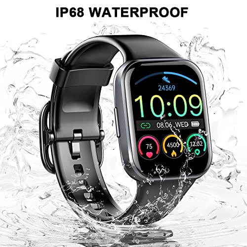 Smart Watch, Touch Screen Smartwatch For Android Phones, Fitness Tracker With Heart Rate And Sleep Monitor, Waterproof Pedometer Watch Activity Tracker With Step Counter For Men Women #TOP6