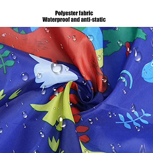 Capa de corte de cabelo infantil, avental profissional de corte de cabelo, antiestático, impermeável