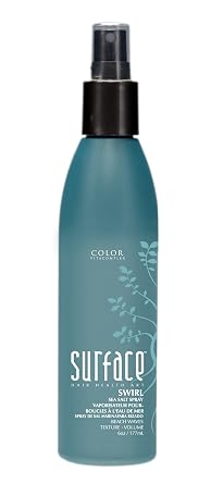 Surface Hair - SWIRL Sea Salt Spray - Get Beach Waves, Add Texture And Volume, 6 Fl. Oz.