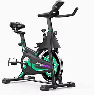Bicicleta Spinning Ergométrica Grande Fitness Academia até 160kg Profissional Exercício Lifestyle Suporte para Celular Suporte para Garrafinhas Banco Ajustável Guidão Ajustável Vermelha/Verde/Azul - Lojas Tahara - Produto em review com 5 estrelas e 2 avaliações