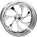 Rc Components 23375903114124C Revolt Forged Front Wheel Dual Disc - 23in. x 3.75in. - Chrome