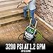 EGO Power+ Electric Pressure Washer, 3200 PSI Power Washer, Battery and Charger Not Included - HPW3200