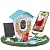 DOCOON Smart Bird Feeder with Camera, 2K HD AI Identify Birds Species, Bir d Watching Camera with Solar Panel, Auto Capture Bird Videos & Instant Notifications, Ideal Present for Bir d Lover, Blue