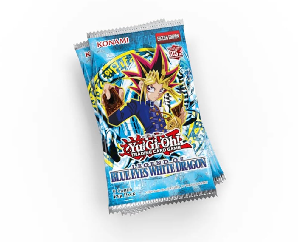 Yu-Gi-Oh!: 25 Anniversary Legend of Blue Eyes White Dragon Unlimited Booster  (1-Pack) : Amazon.ca: Toys & Games