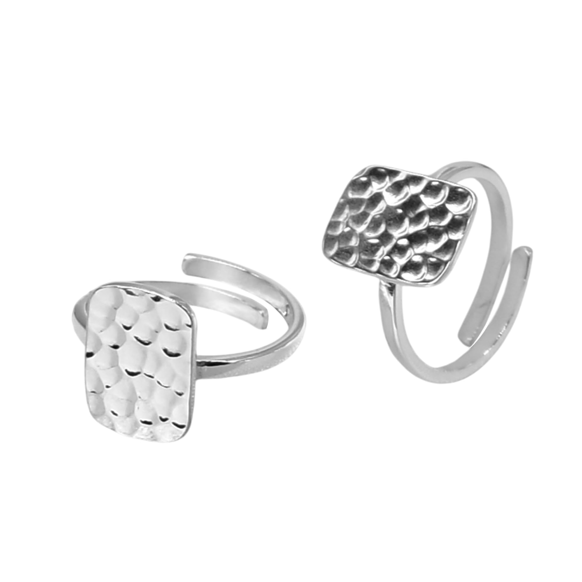 Hammered & Adjustable Toe Ring Gift For Love and Style 925 Sterling Silver Toe Ring For Women-image-18