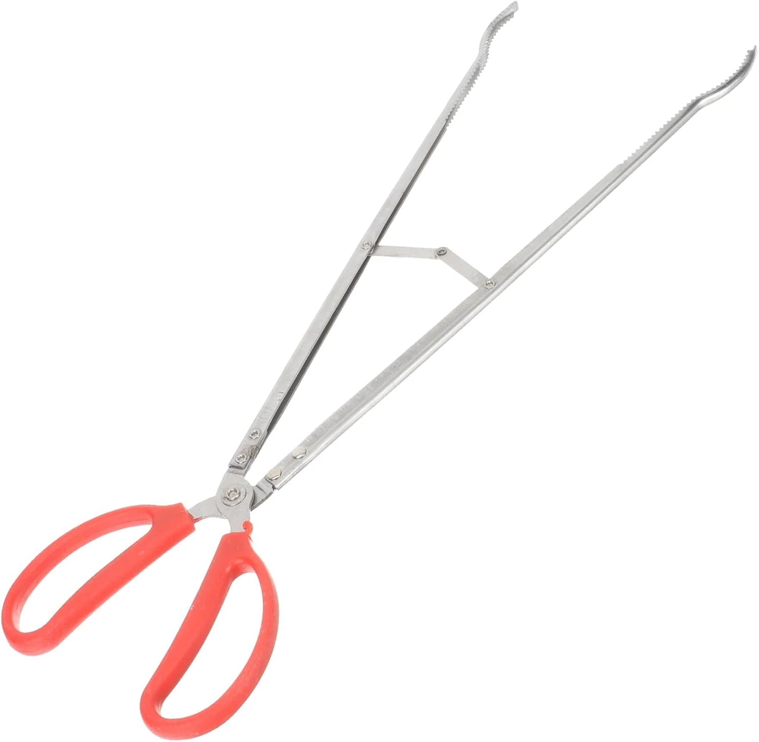 Fire Tongs Firewood Tongs Heavy-duty Fireplace Stainless Steel Garbage Clip Fire Pit Tools Log Grabber Long For Outdoor Claw Metal