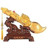 ★ 【Gesamtdesign】: Platzieren Sie den Stift im Flur oder Wohnzimmer, um ein Vermögen zu verdienen, dh um Wohlstand anzuziehen und Wohlstand zu sammeln