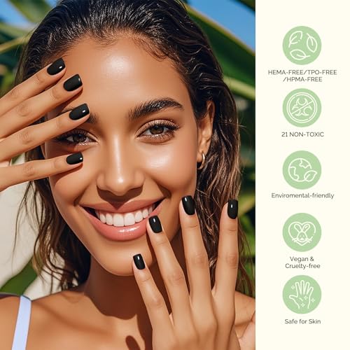 Image of MelodySusie Plant Based Gel Nail Polish Set 8Pcs 10ml /0.34 fl oz