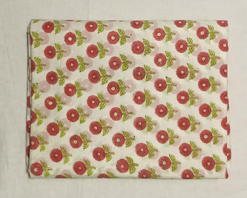 Tissu en coton floral au mètre de qualité supérieure pour robe d'été fluide