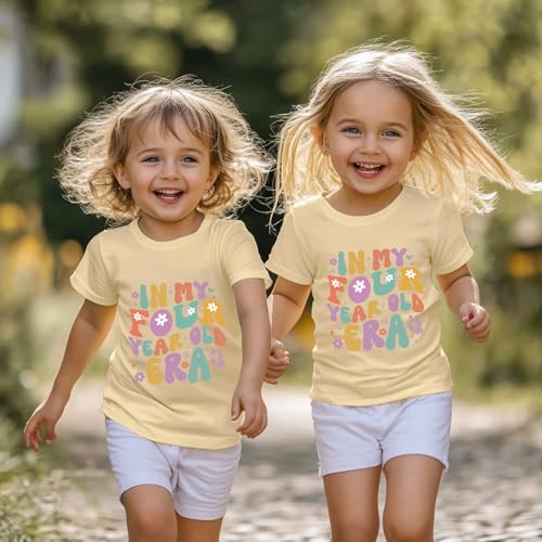 Image of Girls Birthday Shirt 2nd 3rd 4th 5th 6th Girls B-Day Outfits Mermaid Theme Cotton Short Sleeve Tee Tops