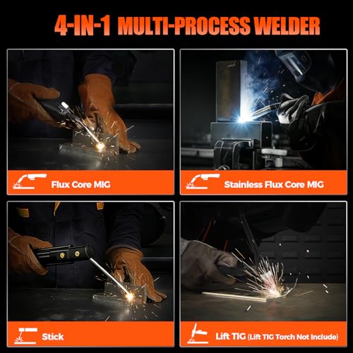 Portable MIG Welder Flux Core