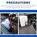 ZNDAW Windshield Washer Pump Reservoir Kit, Windscreen Fluid Reservoir Bottle with Pump Jet Button Switch Nozzle, 12V Universal Car Windshield Washer Bottle Pump Tank Kit