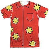 Family Guy Adult Cartoon TV Series Quagmire Costume Adult Front Print T-Shirt