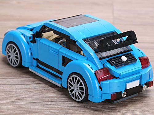 Modbrix Bausteine Auto Beetle,1:14, Konstruktionsspielzeug mit 944 Klemmbausteinen – Bild 4