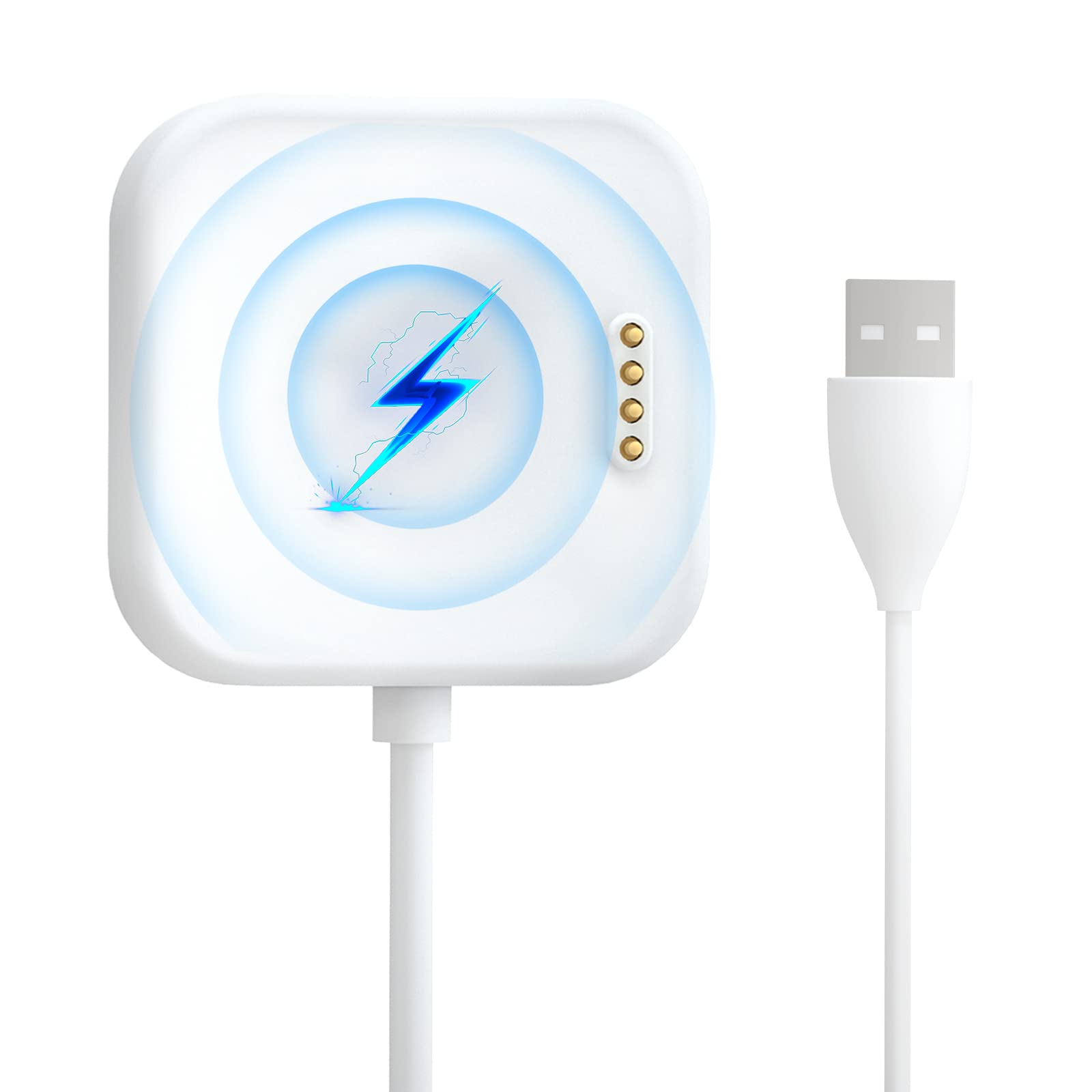 SimpleThingsCompatible with Gabb Watch Charger, Powerful Magnetic Charger with 3.3FT Cable (White)