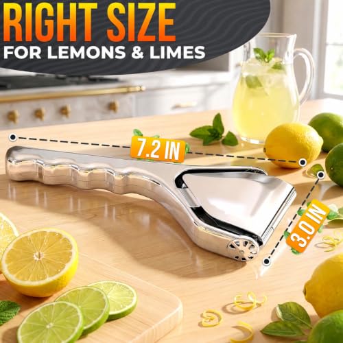 Image of NADOBA Lemon Squeezer and Lime Squeezer, Max Extraction Citrus Hand Juicer