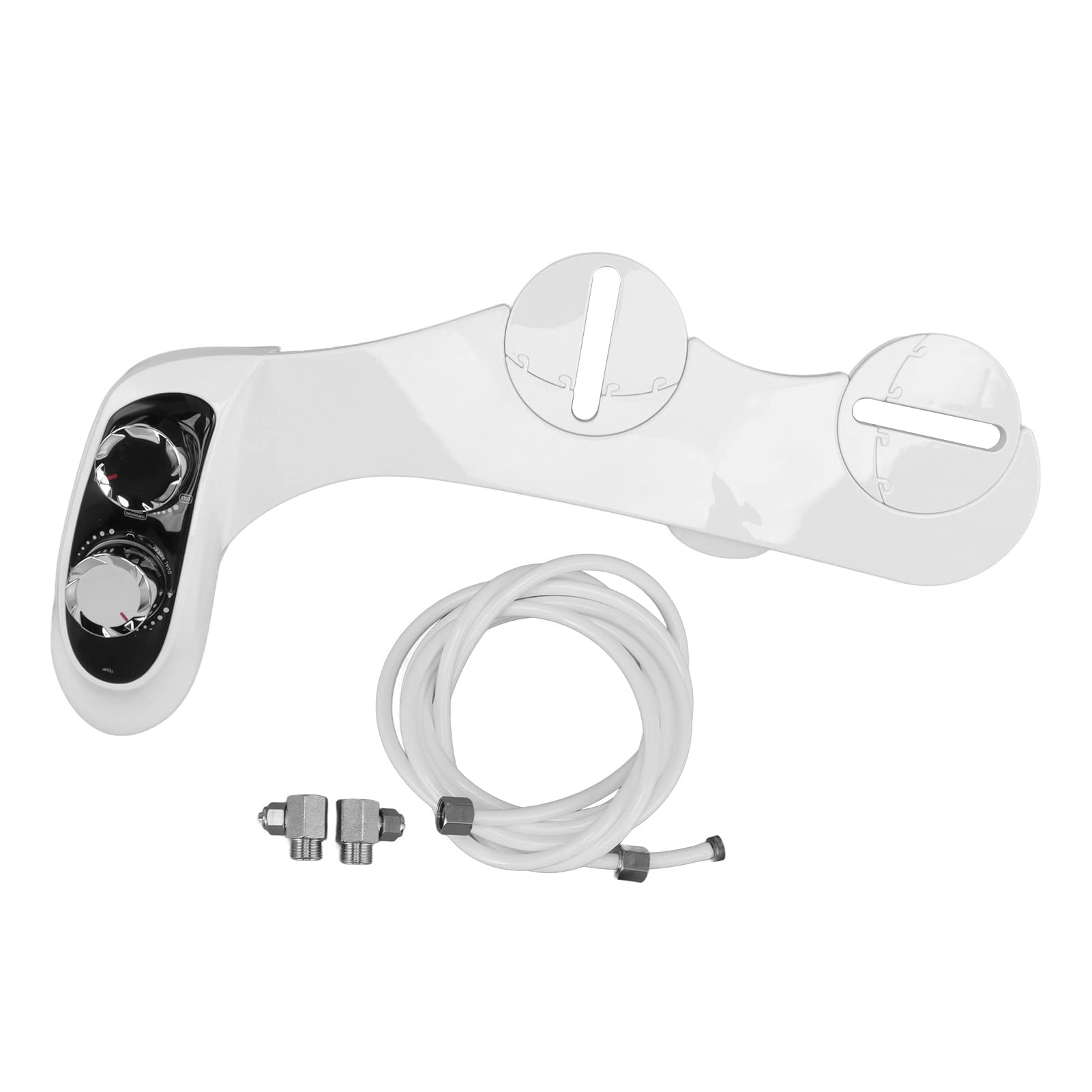 Generic Accesorio para bidé Frío y Caliente de Doble Boquilla, Pantalla Digital de Temperatura para Baño, Cómodo Diseño de ABS, Adecuado para Todos los Usuarios