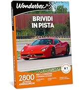Wonderbox - Box Regalo Brividi in Pista - Idee Regalo, Idee Regalo Uomo, Idee Regalo Natale per G...