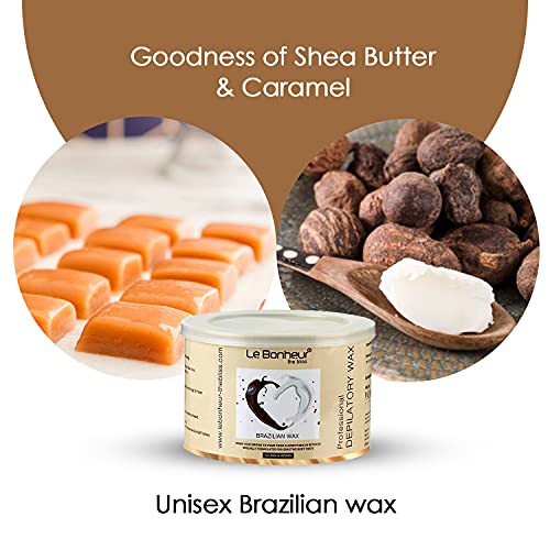 Le Bonheur.. Stripless Brazilian Liposoluble Wax | For Face - Upper Lips - Arms - Legs - Bikini Line - Underarms and Full Body | Men & Women |... - Image 5