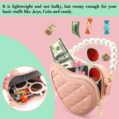 Dzyoleize Bolsa infantil para meninas de 2 a 6 anos Carteira para Meninas Pequenas e Crianças Bolsa