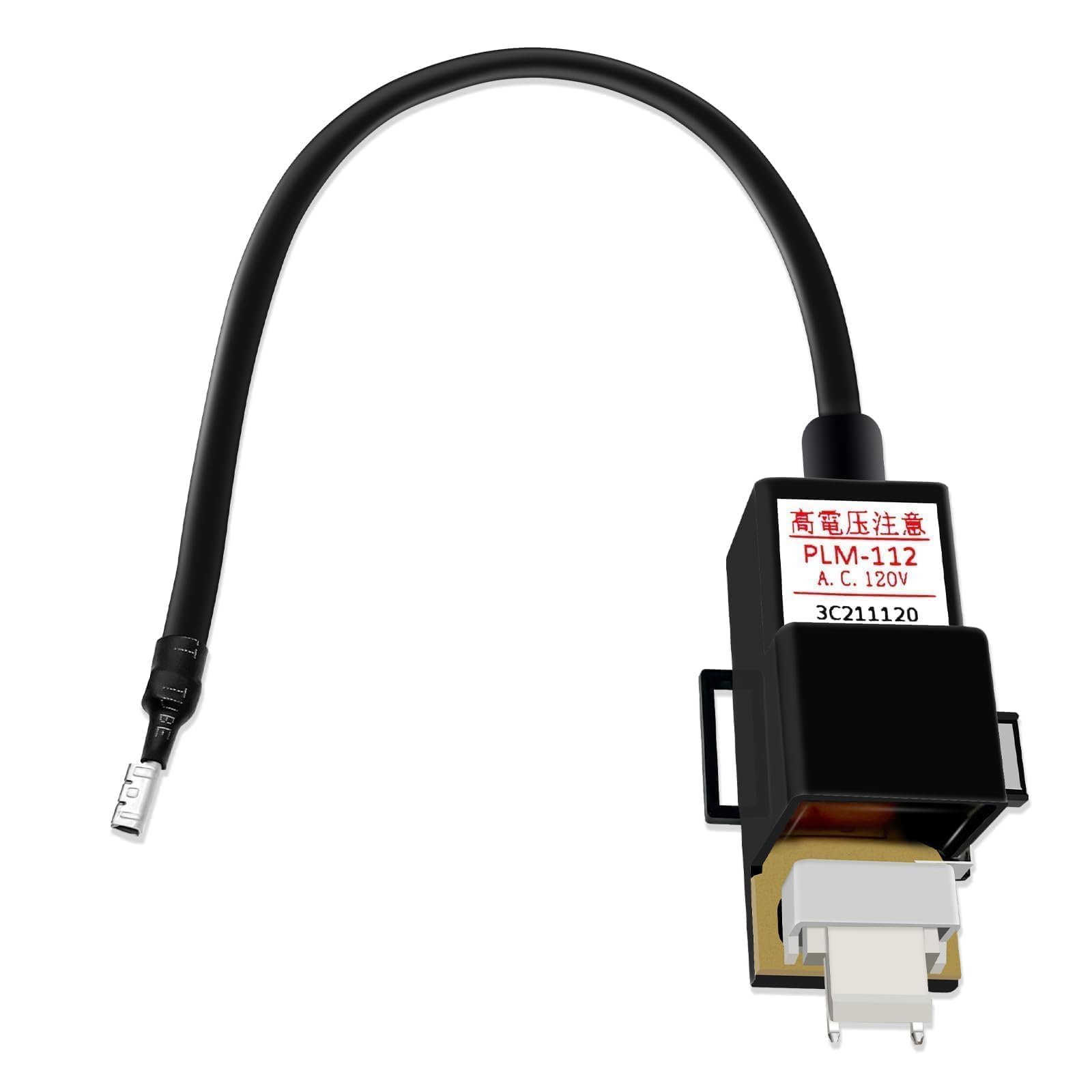 WISINY RTG20235C Ignitor Coil For Tankless Gas Water Heaters – Black, 120V Replacement Part