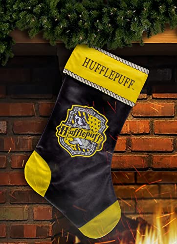 Merchoid Harry Potter Chaussette de Noël Poufsouffle Grande maison de Poudlard Décoration de Noël Pochette cadeau – vue 4