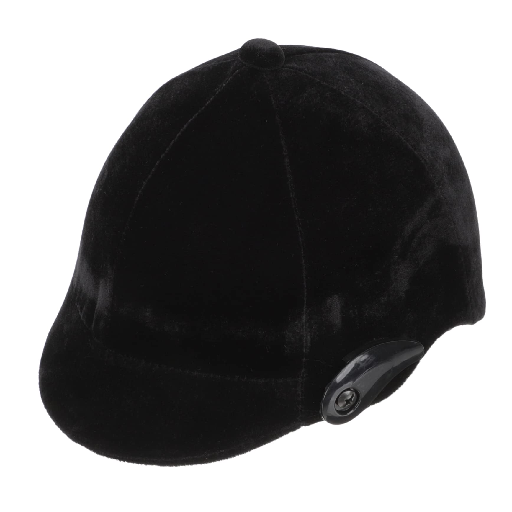 Casco de Equitación para Niños y Jóvenes Ajustable 55-60cm Negro