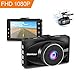 Produktbild Dashcam Auto Vorne Hinten Denicer Autokamera Sony Sensor 1080P Full HD 170 Grad Weitwinkel 6G Objektiv DVR mit Metallic-Shell, Loop-Aufnahme, WDR, G-Sensor, Parkmonitor(Schwarz)