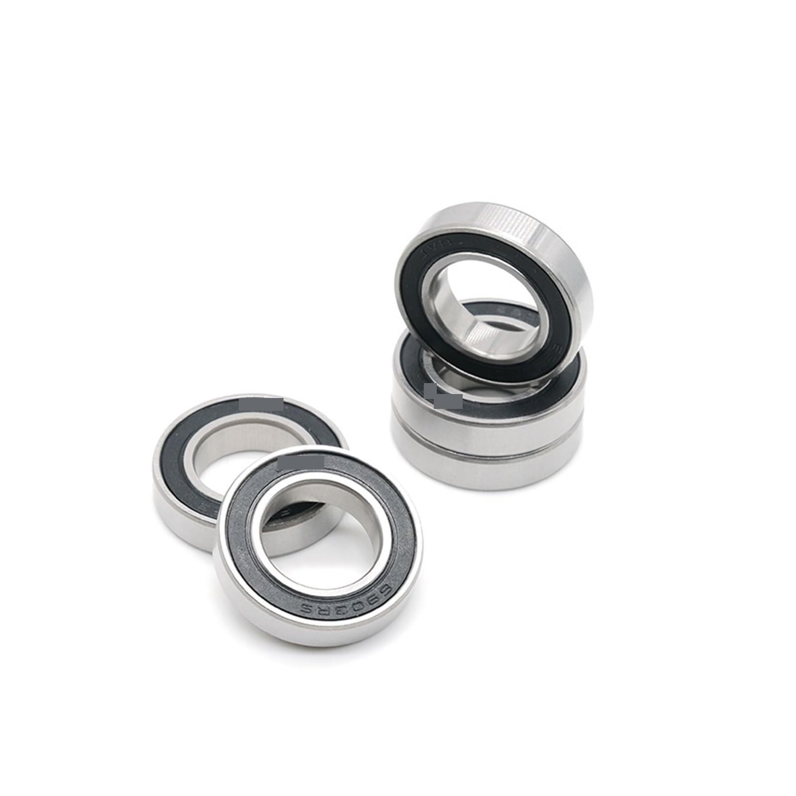 Rodamientos, Rodamiento de MR2437-2RS, 4 Uds., 24x37x7 Mm, eje bicicleta ABEC-7 con rodamientos ranura utilizados en el V-3 24377 Lucky,Durabilidad mejorada