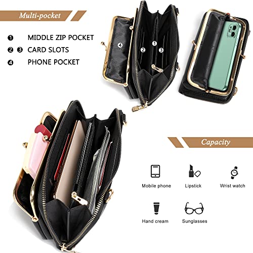 Image of Montana West Crossbody Cell Phone Purse for Women RFID Blocking Cellphone Wallet