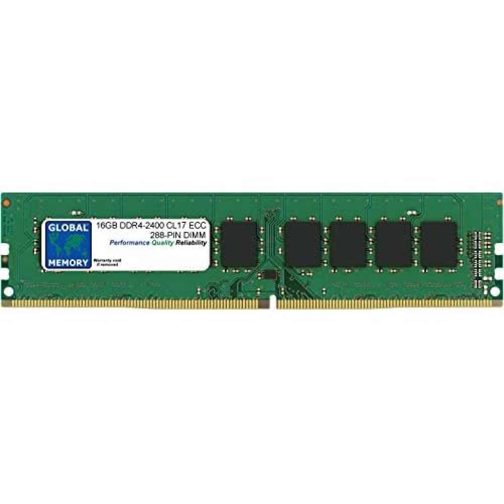 16GB DDR4 2400MHz PC4-19200 288-PIN ECC DIMM (UDIMM) PAMIĘĆ RAM DLA SERWERY/STACJE ROBOCZE/PŁYTY GŁÓWNE